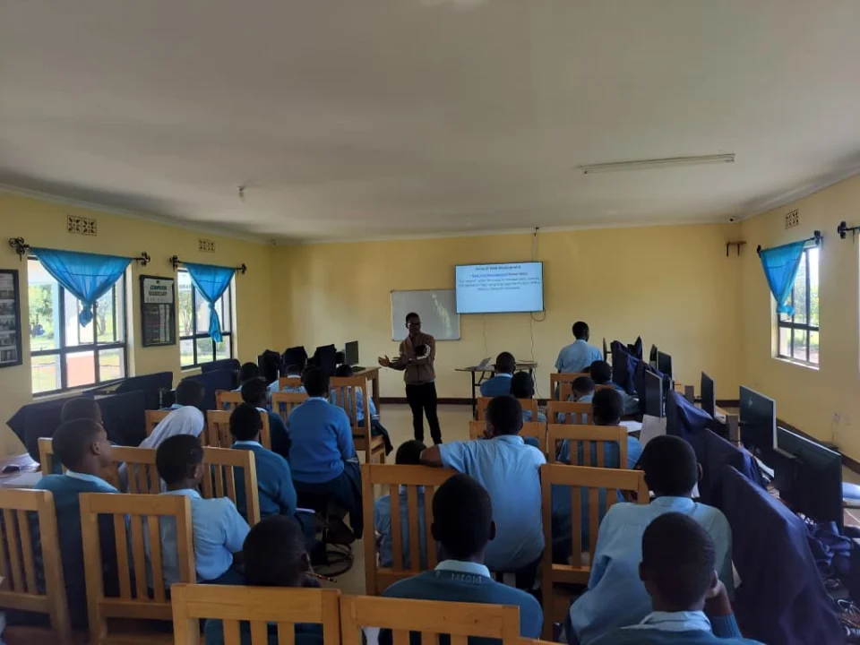 Computer laboratory at Tumaini Senior